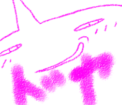 Crayon girl and Boy sticker #4468694