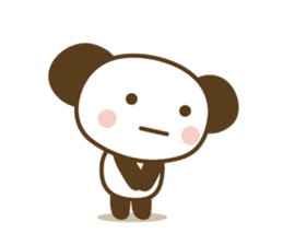 Warm fuzzy panda sticker #4468960