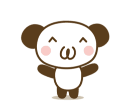 Warm fuzzy panda sticker #4468969