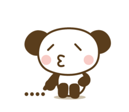 Warm fuzzy panda sticker #4468973