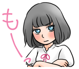 TUNDERE girl sticker #4469112