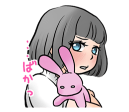 TUNDERE girl sticker #4469118