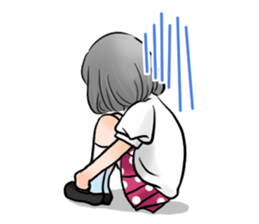 TUNDERE girl sticker #4469126