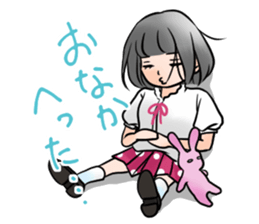 TUNDERE girl sticker #4469150