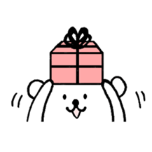 Chococo's LOVE CHANKUMA (pretty bear) sticker #4469442