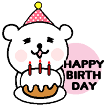 Chococo's LOVE CHANKUMA (pretty bear) sticker #4469459