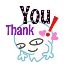 very Friendly Ghost sticker #4469601