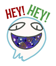 very Friendly Ghost sticker #4469602