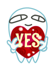 very Friendly Ghost sticker #4469613