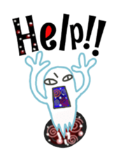 very Friendly Ghost sticker #4469621