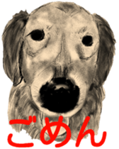 Second generation Golden Retriever sticker #4470006