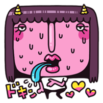 Strange people 40 [C group] sticker #4470325