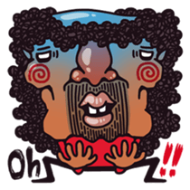 Strange people 40 [C group] sticker #4470327