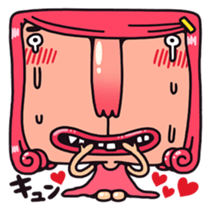 Strange people 40 [C group] sticker #4470330