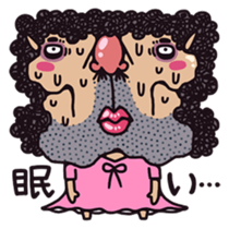 Strange people 40 [C group] sticker #4470334