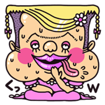 Strange people 40 [C group] sticker #4470340