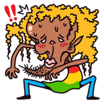 Strange people 40 [C group] sticker #4470341