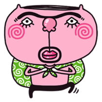 Strange people 40 [C group] sticker #4470347