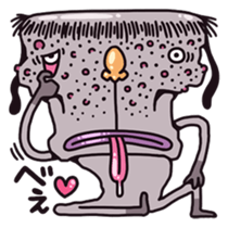 Strange people 40 [C group] sticker #4470350