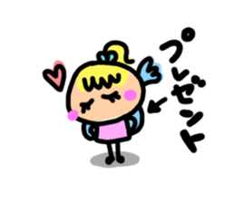 Two people of both feelings. sticker #4470402