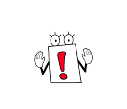 Cute! Fun! It is alphabet"EIJI-KUN". sticker #4470500