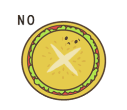 Bread Mocchiri Shiba sticker #4470685