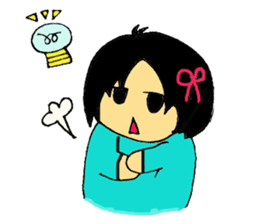 Nano chan sticker #4470837