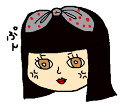 Haruko of the girl. sticker #4470880