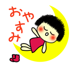 Okappa girl 1. sticker #4471041