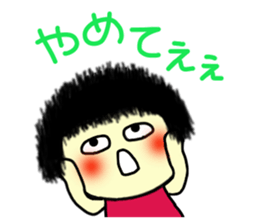 Okappa girl 1. sticker #4471068