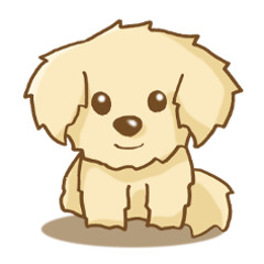 Golden Retriever's Sticker