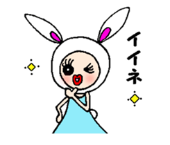 Urara-chan of a rabbit sticker #4471879