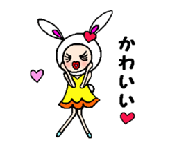 Urara-chan of a rabbit sticker #4471890
