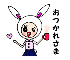 Urara-chan of a rabbit sticker #4471891
