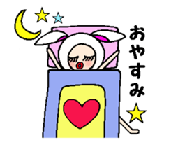 Urara-chan of a rabbit sticker #4471896