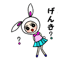Urara-chan of a rabbit sticker #4471900