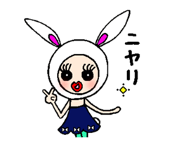 Urara-chan of a rabbit sticker #4471911