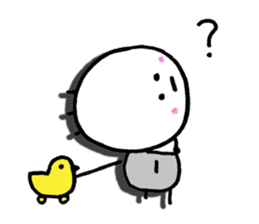 Sluggish boy sticker #4472005