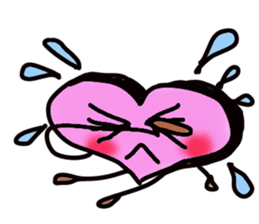 Feeling at the heart sticker #4472041