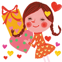 Bruno-Dolls Cackle Girl Sticker