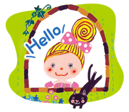 Bruno-Dolls Cackle Girl Sticker sticker #4472456