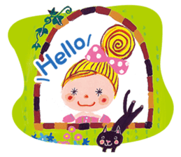 Bruno-Dolls Cackle Girl Sticker sticker #4472456