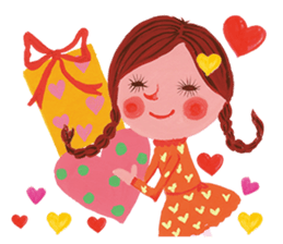 Bruno-Dolls Cackle Girl Sticker sticker #4472460