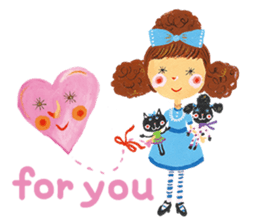 Bruno-Dolls Cackle Girl Sticker sticker #4472461