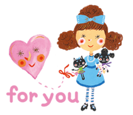 Bruno-Dolls Cackle Girl Sticker sticker #4472461