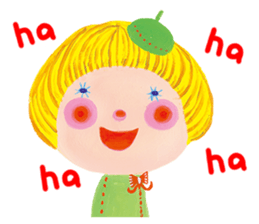 Bruno-Dolls Cackle Girl Sticker sticker #4472465