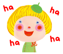 Bruno-Dolls Cackle Girl Sticker sticker #4472465