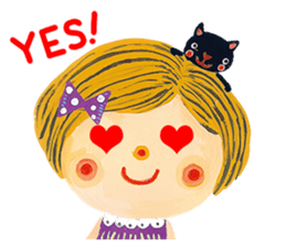 Bruno-Dolls Cackle Girl Sticker sticker #4472467