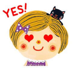 Bruno-Dolls Cackle Girl Sticker sticker #4472467