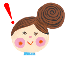 Bruno-Dolls Cackle Girl Sticker sticker #4472468